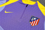 Atletico Madrid Training  Tracksuit Player purple (Kids And Man )  1:1  25-26