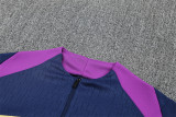 Barcelona player Training  Tracksuit Blue  (Kids And Man )  1:1  25-26
