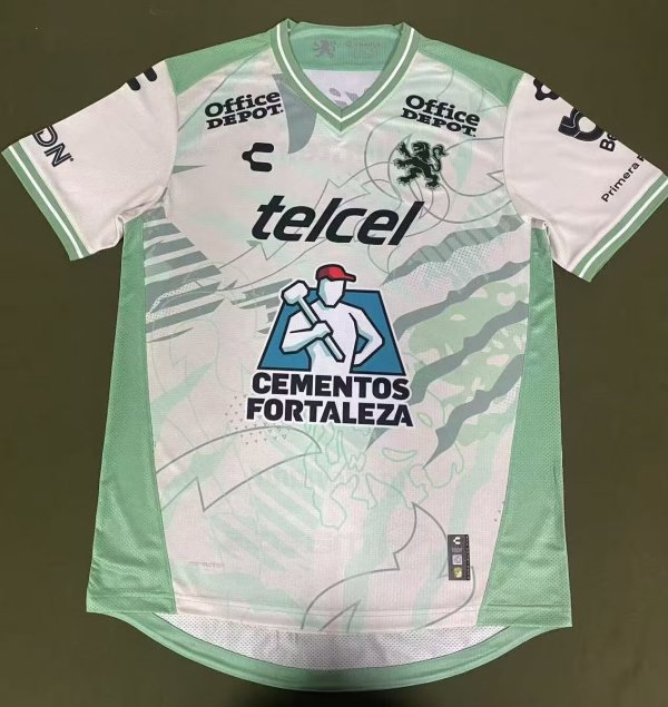 Club Leon Away Player 1:1 Quality Soccer Jersey   25-26