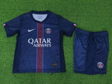 PSG Paris Home Kids player  1:1 Quality Soccer Jersey  25-26