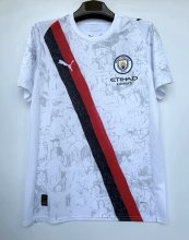 Manchester City away fans 1:1 Quality Soccer Jersey   25-26
