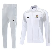 Real Madrid White Jacket  Tracksuit  1:1  25-26
