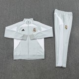 Real Madrid   Grey Jacket  Tracksuit  1:1  25-26