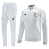 Real Madrid   Grey Jacket  Tracksuit  1:1  25-26
