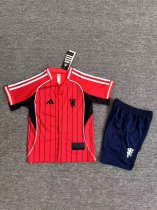 MLB Manchester United kids  White Baseball  Jerseys    25-26