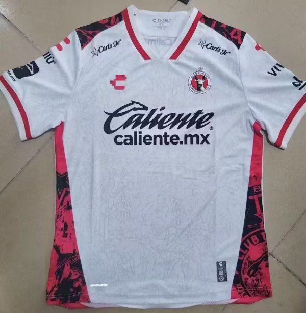 Tijuana Away player  1:1 Quality Soccer Jersey  25-26