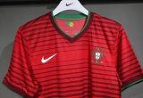 Retro  Portugal Home Player   1:1 Quality Soccer Jersey 2014