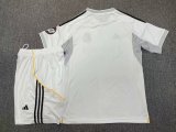 Real Madrid Home Fans  Kids 1:1 Quality Soccer Jersey  25-26