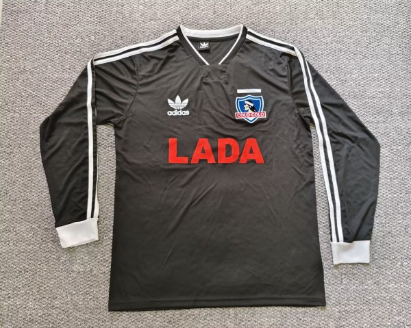 Retro Colo-Colo Away  Long  1:1 Quality Soccer Jersey  1991