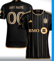LA Galaxy black Fans 1:1 Quality Soccer Jersey   25-26