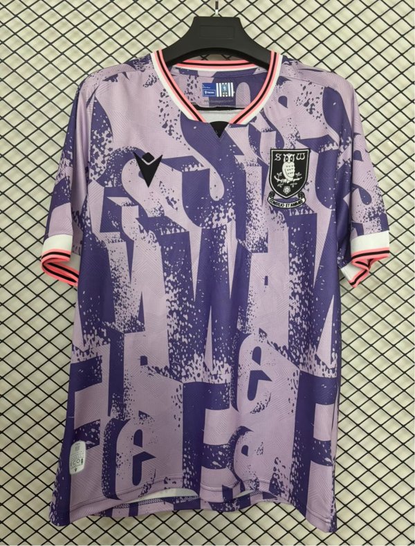 Sheffield Wednesday Away Fans 1:1 Quality Soccer Jersey  25-26