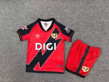 Rayo Vallecano Away Kids 1:1 Quality Soccer Jersey   25-26