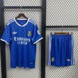 Real Madrid Third Away With Pants Sets  Fans  1:1 Quality Soccer Jersey    25-26