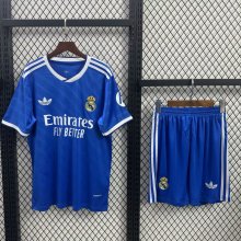 Real Madrid Third Away With Pants Sets  Fans  1:1 Quality Soccer Jersey    25-26