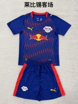 RB Leipzig Away kids 1:1 Quality Soccer Jersey   25-26