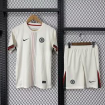 Chelsea Away With Pants Sets  Fans 1:1 Quality Soccer Jersey  25-26