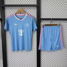 Inter Miami AWAY 3R With Pants Sets  Fans 1:1 Quality Soccer Jersey  25-26