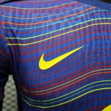 Barcelona  Pre match Uniform Player  1:1 Quality Soccer Jersey 25-26