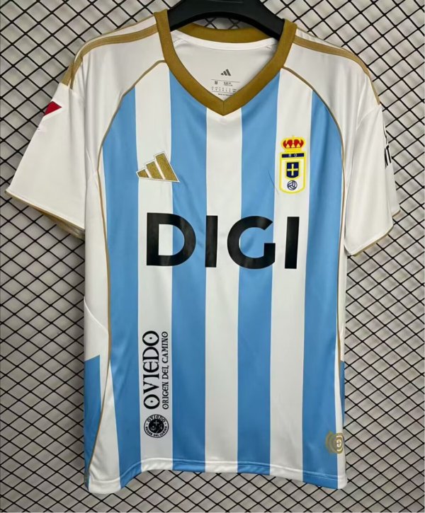 Real Oviedo Third Fans 1:1 Quality Soccer Jersey   25-26