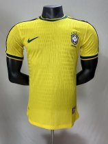 Retro Brazil home player  1:1 Quality Soccer Jersey  1998