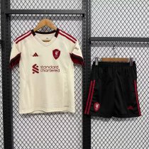 Liverpool Away With Pants Sets Fans 1:1 Quality Soccer Jersey   25-26