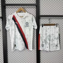 Manchester City Away With Pants Sets  fans 1:1 Quality Soccer Jersey   25-26