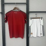 Manchester United  Home  With Pants Sets  fans black 1:1 Quality Soccer Jersey   25-26