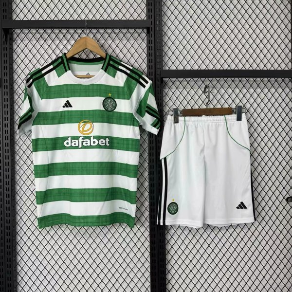 Celtic Home With Pants Sets Fans 1:1 Quality Soccer Jersey  25-26