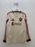 Liverpool Away Long Sleeve  Fans 1:1 Quality Soccer Jersey 25-26