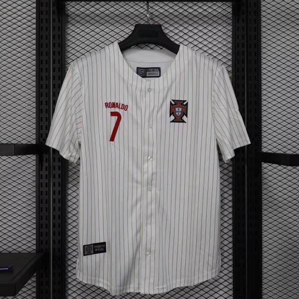 MLB Portugal White Baseball  Jerseys  2025 25-26