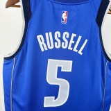 Dallas Mavericks  #5 RUSSELL NBA Jerseys  2023