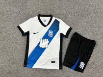 Birmingham City Away Kids   1:1 Quality Soccer Jersey 25-26