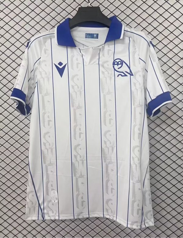Sheffield Wednesday Away Fans 1:1 Quality Soccer Jersey  25-26