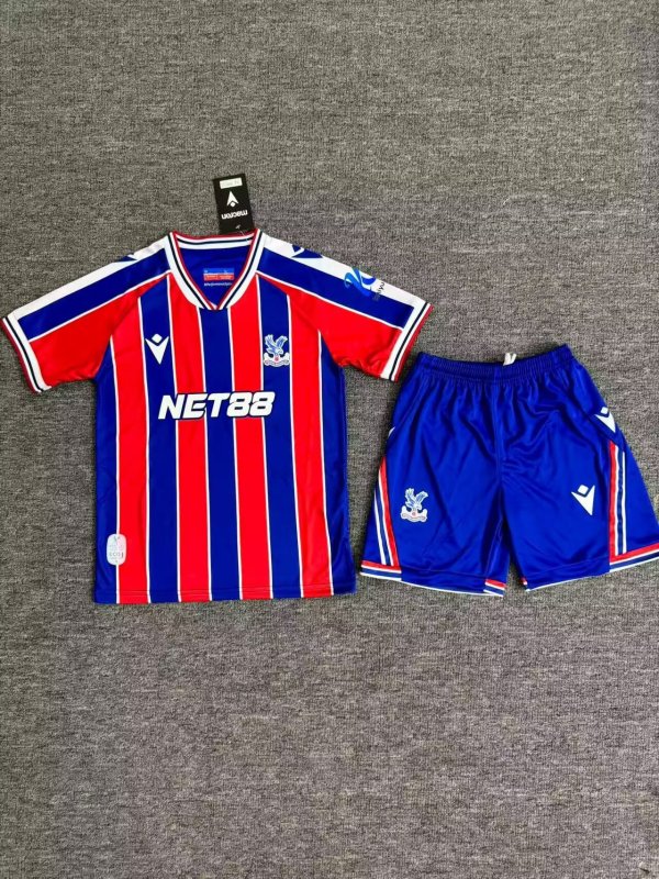 Crystal Palace Kids Fans 1:1 Quality Soccer Jersey  25-26