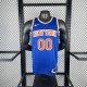 New York Knicks  Blue  #00  CLARKSON   NBA Jerseys  2023