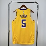 Los Angeles Lakers   #5 AYTON NBA Jerseys  2023