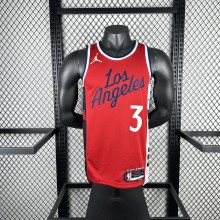 Los Angeles Clippers #3 PAUL Red NBA Jerseys  2025