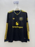 Manchester United  Third Away Long  Fans 1:1 Quality Soccer Jersey  25-26