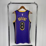 Los Angeles Lakers Kobe #8 BRYANT  Purple NBA Jersey 2023
