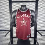 Los Angeles Lakers Kobe #24 BRYANT  Red  All-Star NBA Jersey  2024