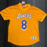 Los Angeles Lakers Retro Kobe #8 BRYANT  Yollow Short NBA Jersey