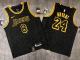 Los Angeles Lakers Kobe #8 #24 BRYANT  Black  snake pattern  NBA Jersey