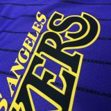 Los Angeles Lakers Kobe #8 BRYANT  Purple stripe NBA Jersey 2018