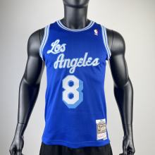 Los Angeles Lakers MN Fans Kobe #8 BRYANT Blue Retro  NBA Jersey 1997