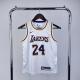 Los Angeles Lakers kids  Kobe  #24 BRYANT  White NBA Jerseys