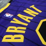 Los Angeles Lakers Kobe #8 BRYANT  Purple stripe NBA Jersey 2018