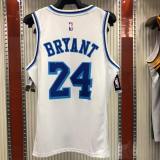 Los Angeles Lakers Kobe #24BRYANT  White Retro  Latin NBA Jersey