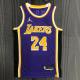 Los Angeles Lakers 75 Year Kobe #24 BRYANT Purple  NBA Jerseys