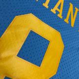 Los Angeles Lakers MN Reyro  Kobe #8 BRYANT Blue NBA Jerseys 2002