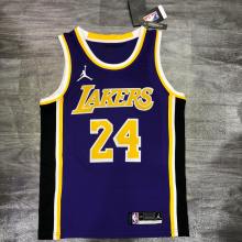 Los Angeles Lakers Kobe #24 BRYANT Purple NBA Jerseys